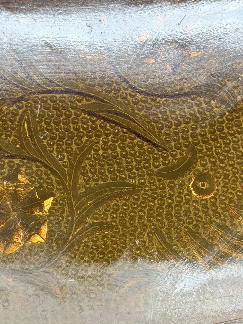 Indiana Glass~Tiera~Amber~16”~Torte Serving Platter~